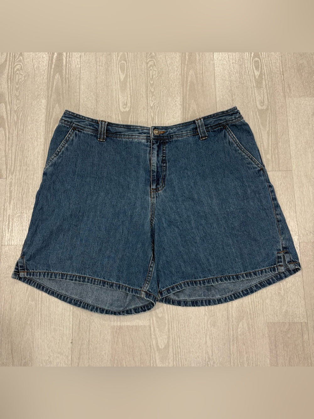 Faded Glory Vintage Blue Denim Shorts
